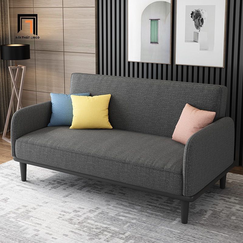 Ghế sofa bed giường nằm nhỏ GB64 Bowdon dài 1m6 màu carrot