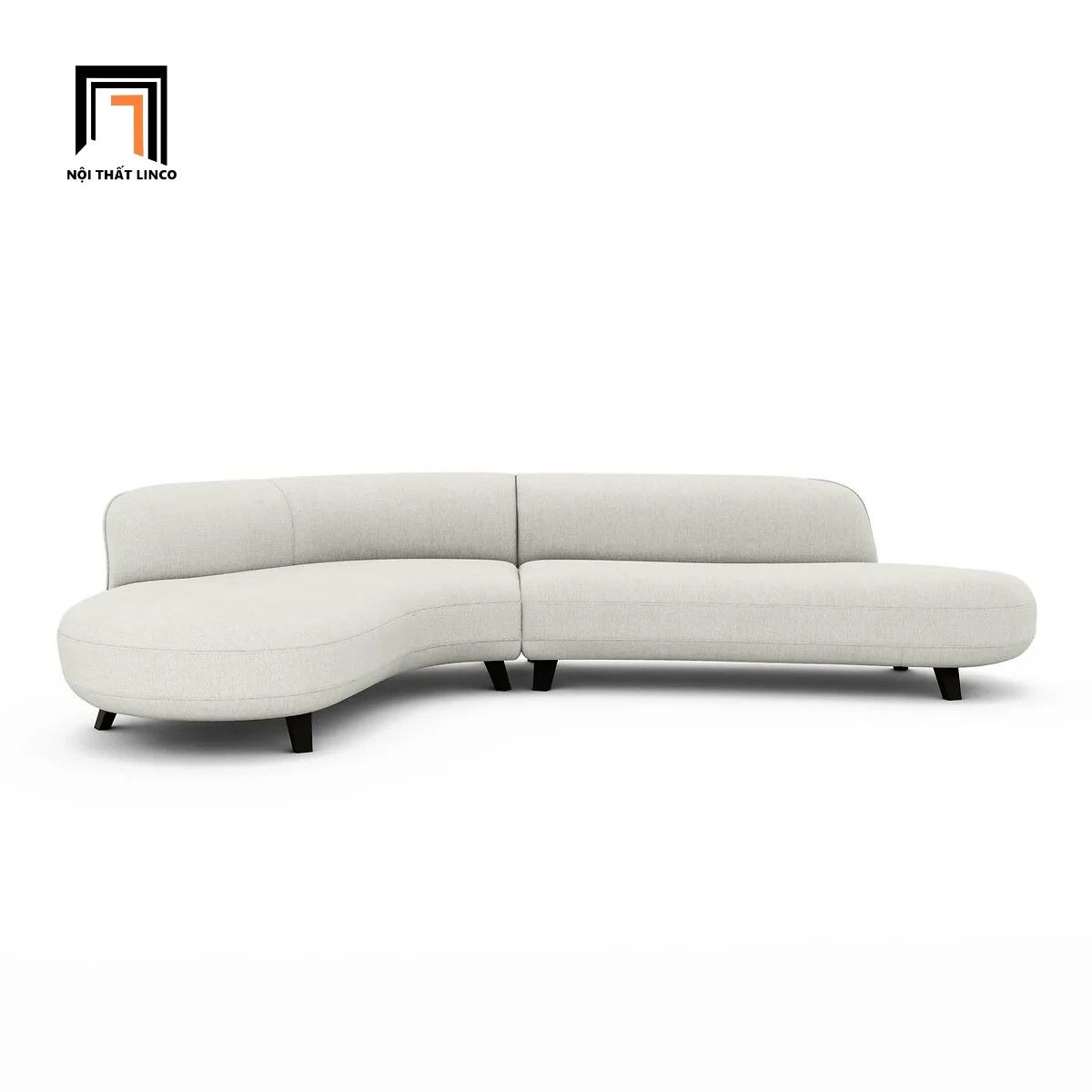 Bộ ghế sofa góc chữ L GT59 Hoek 2m8 x 1m8 cho không gian lớn