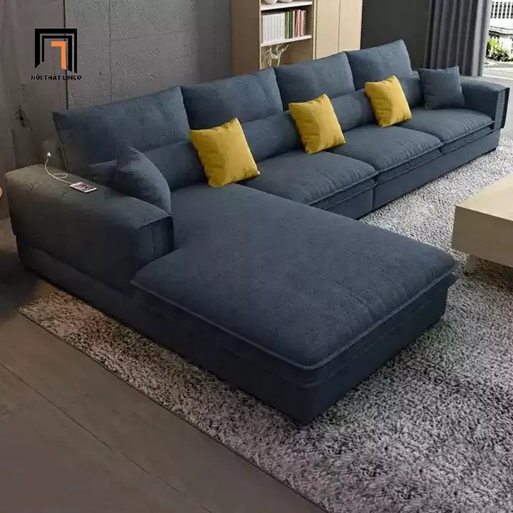 Bộ ghế sofa góc L GT97 Youtai 3m x 1m7 cho phòng khách lớn