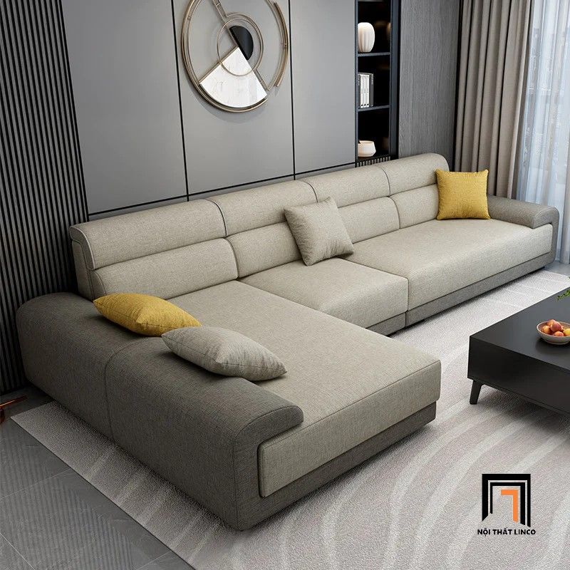 Bộ ghế sofa góc chữ C GT88 Aparte 2m5 và 3m2 hiện đại