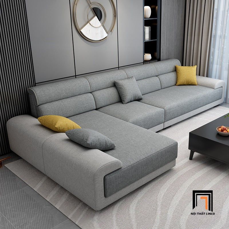 Bộ ghế sofa góc chữ C GT88 Aparte 2m5 và 3m2 hiện đại