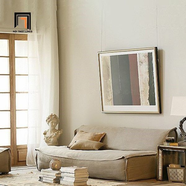 Ghế sofa băng thư giãn giá rẻ BT274 Farmer vải nỉ dài 1m8