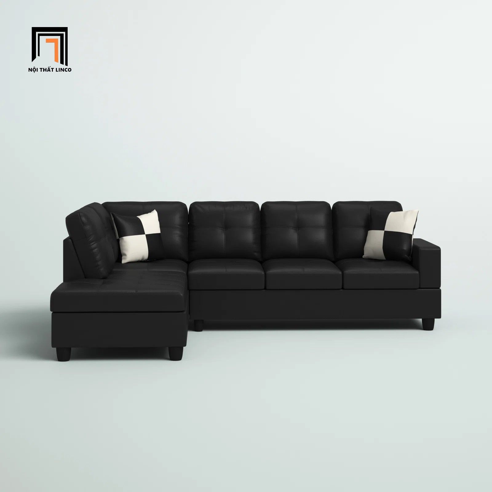 Bộ ghế sofa góc giá rẻ 2m7 x 1m6 GT215 Arkas cho gia đình