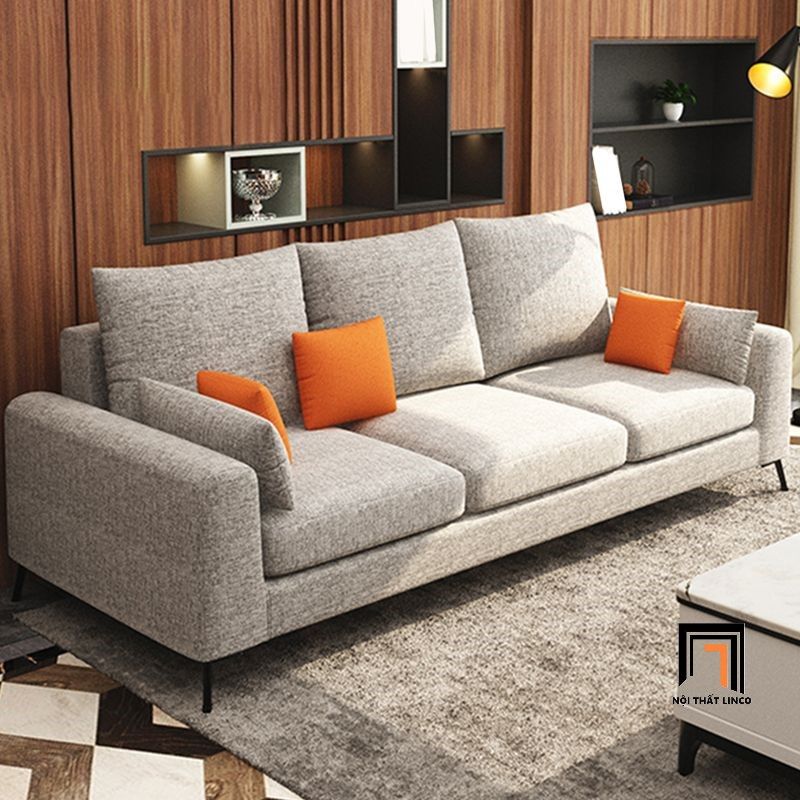 Bộ ghế sofa góc L hiện đại GT228 Casel 2m9 x 1m6 vải nỉ bố