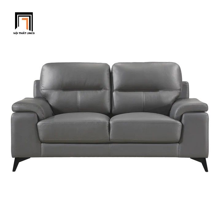 Ghế sofa đơn gia đình da công nghiệp DT62 Mahler màu xám