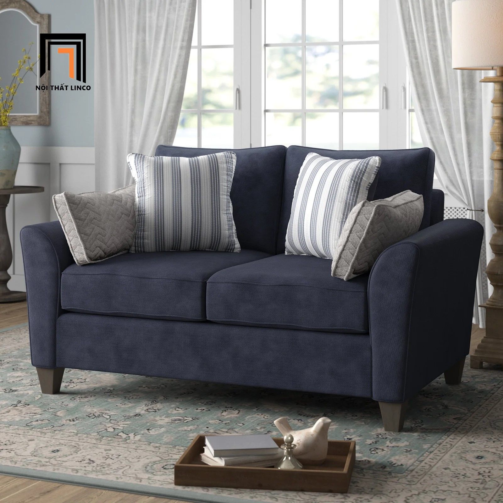 Bộ ghế sofa gia đình sang trọng KT4 Eaker cho văn phòng tiếp khách