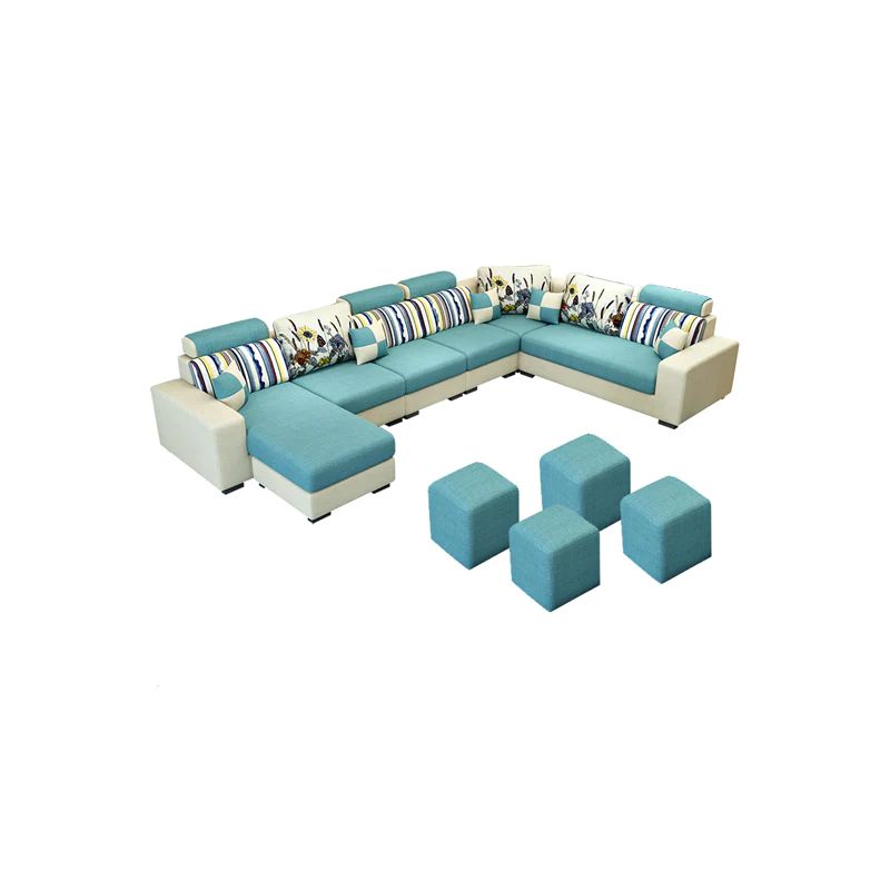 Bộ ghế sofa góc chữ U 3m45 GT123 Arian cho phòng khách lớn