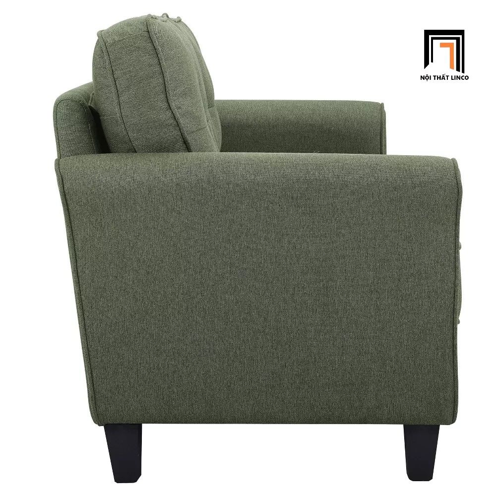 Set ghế sofa phòng khách giá rẻ KT50 Harwyn màu xanh lá