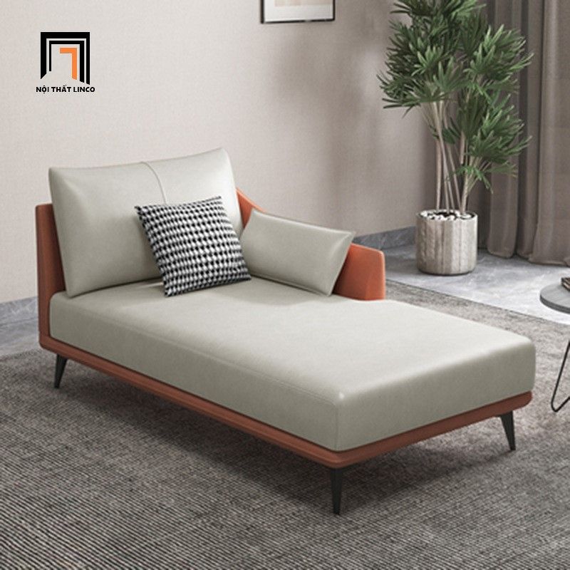 Ghế sofa văng giường bọc da Pu đẹp GB95 Muchao dài 1m6
