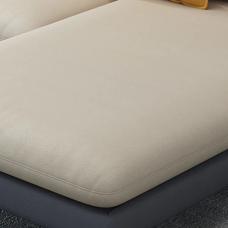 Bộ ghế sofa góc L 3m x 1m6 GT125 Yank phối màu da Pu