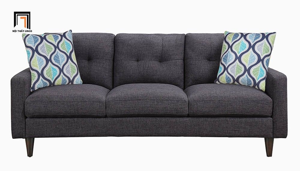 Set ghế sofa phòng khách xám đen KT42 Watsonville giá rẻ