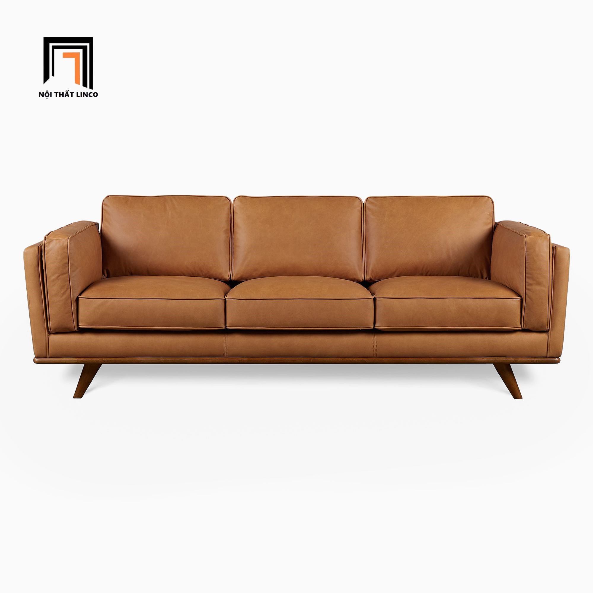 Ghế sofa băng sang trọng BT120 Zander 2m2 da công nghiệp