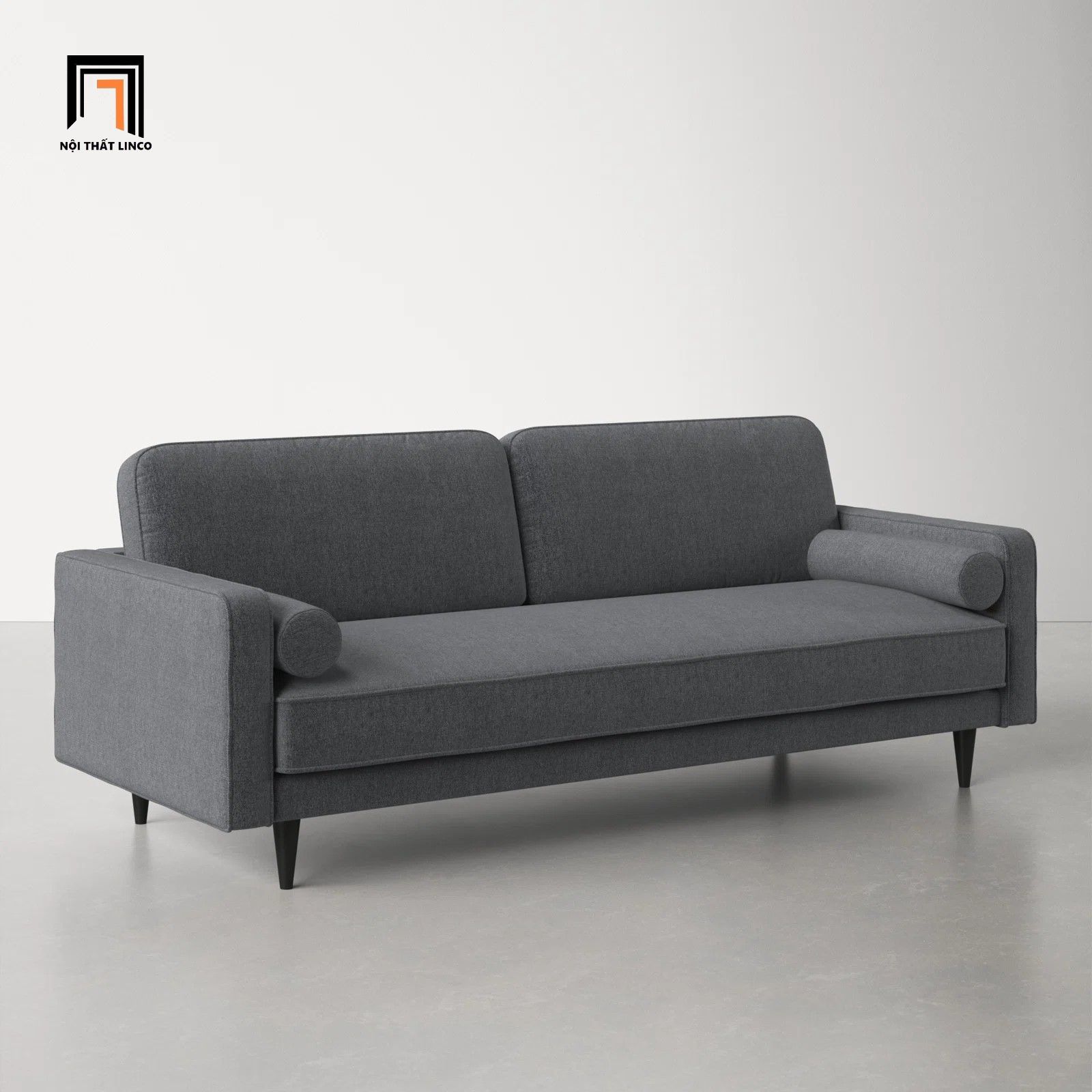 Ghế sofa băng nhỏ gọn dài 1m8 BT210 Nieto màu xám