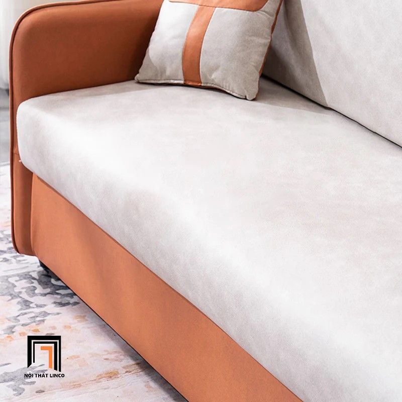 Ghế sofa băng da công nghiệp BT302 Montirat dài 1m7 xinh xắn