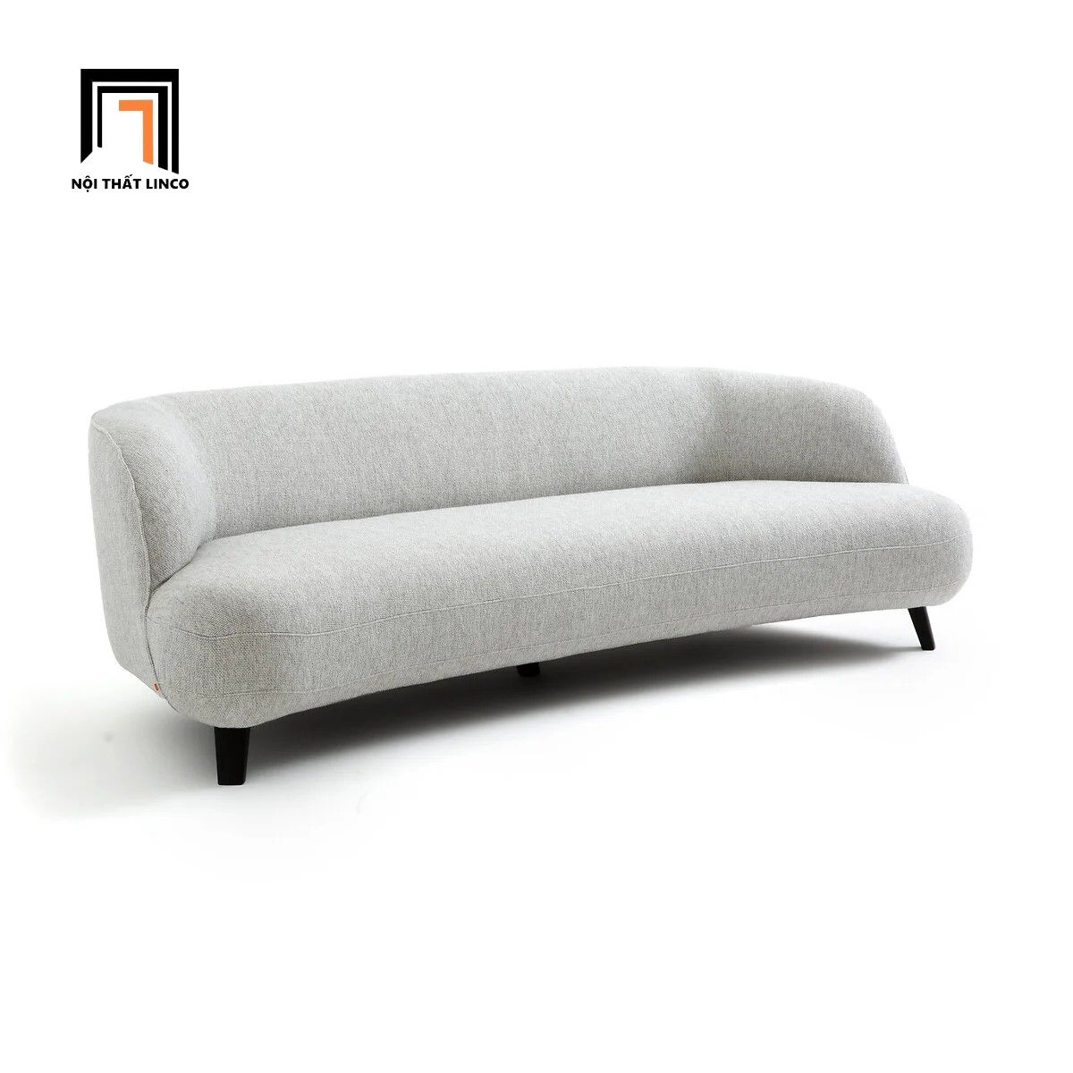 Ghế sofa băng cong giá rẻ BT94 Callina dài 2m màu xanh đậm