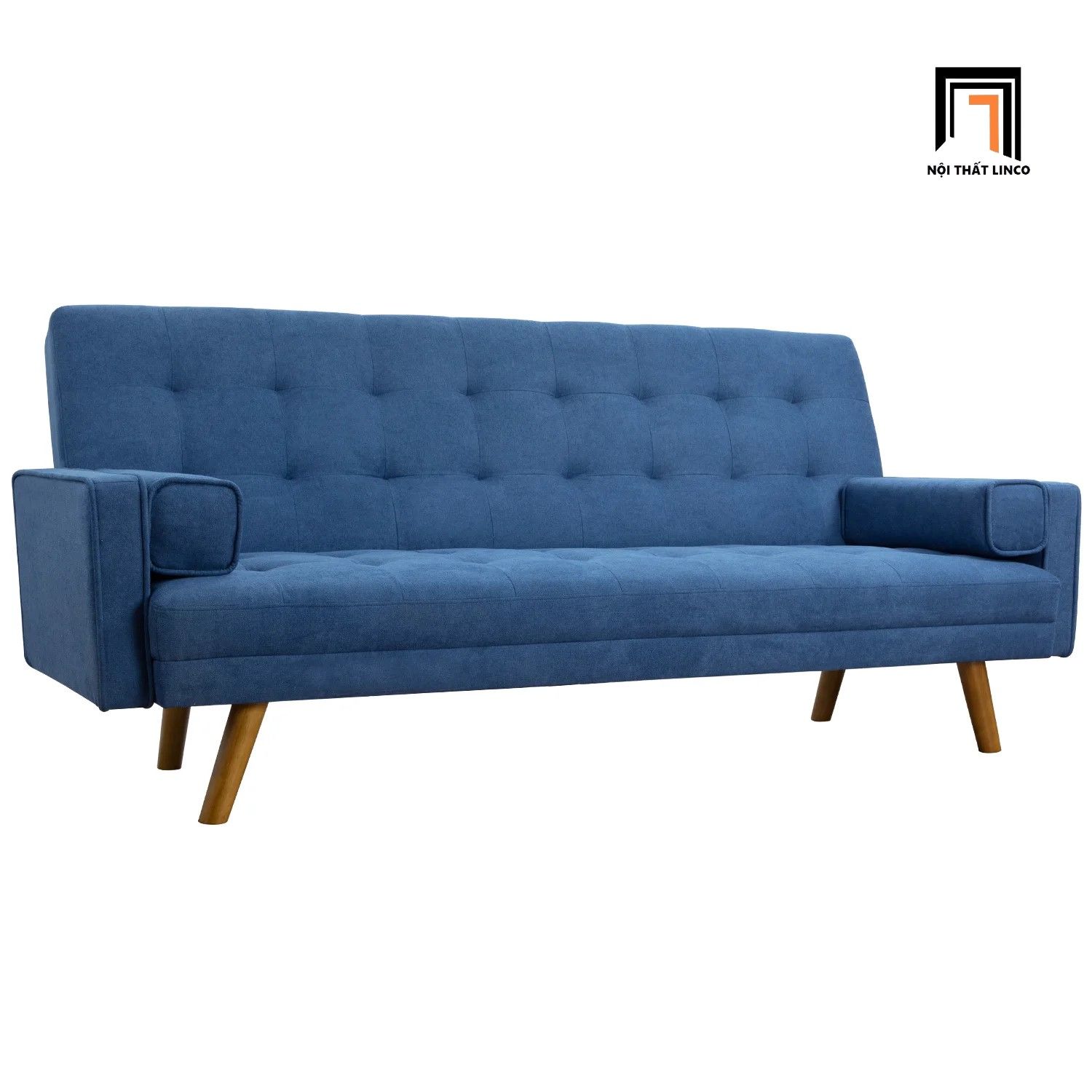 Ghế sofa giường giá rẻ dài 1m9 GB19 Mistana màu xanh dương