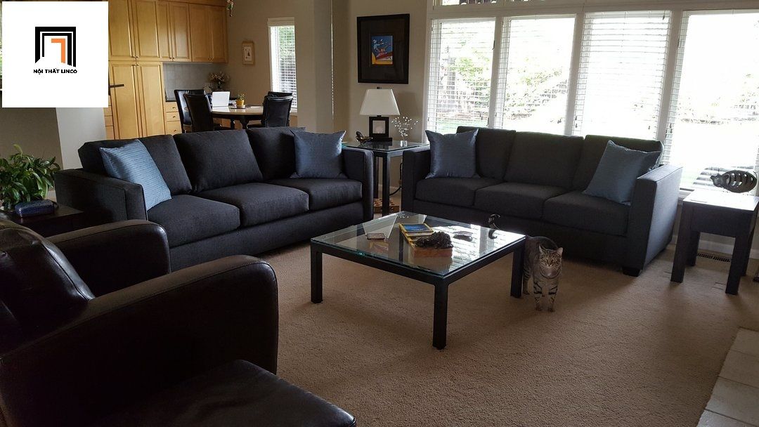 Ghế sofa băng 3 nệm ngồi BT12 Beryl 2m cho phòng khách sang trọng
