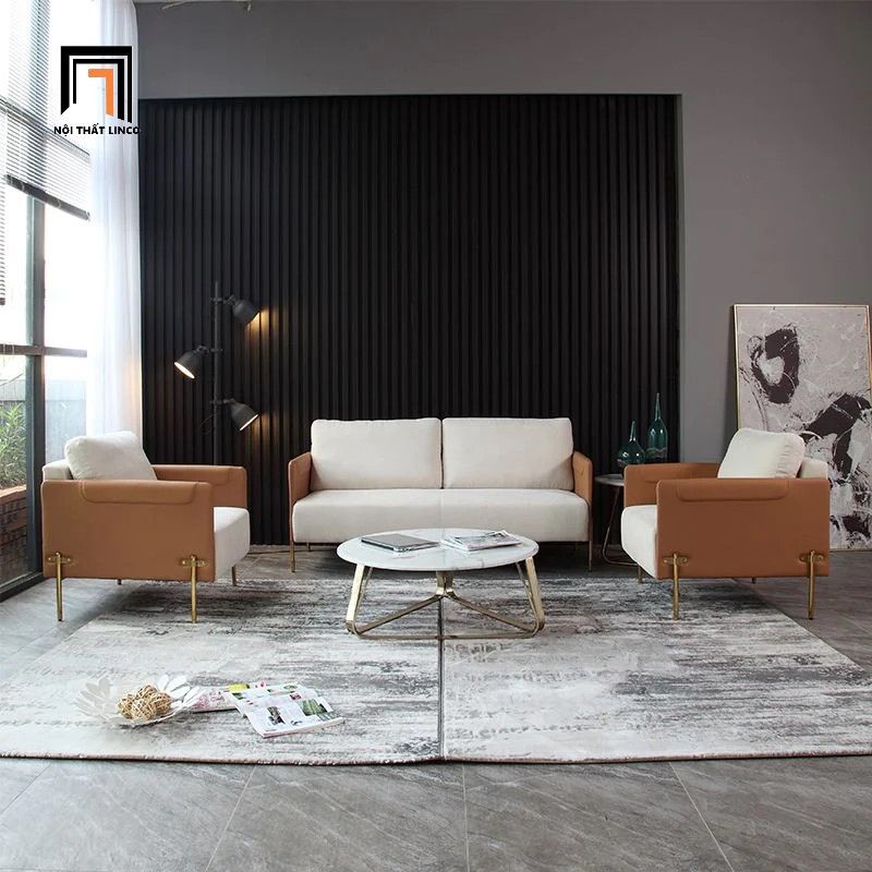 Bộ ghế sofa văn phòng làm việc KT105 Mirando sang trọng