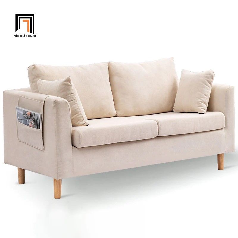 Set ghế sofa gia đình xinh xắn KT81 Kiddy phối màu vải nỉ bố