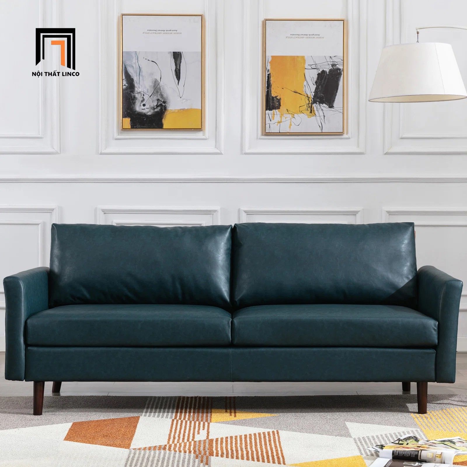 Ghế sofa băng da giả giá rẻ BT235 Vega 1m9 cho văn phòng