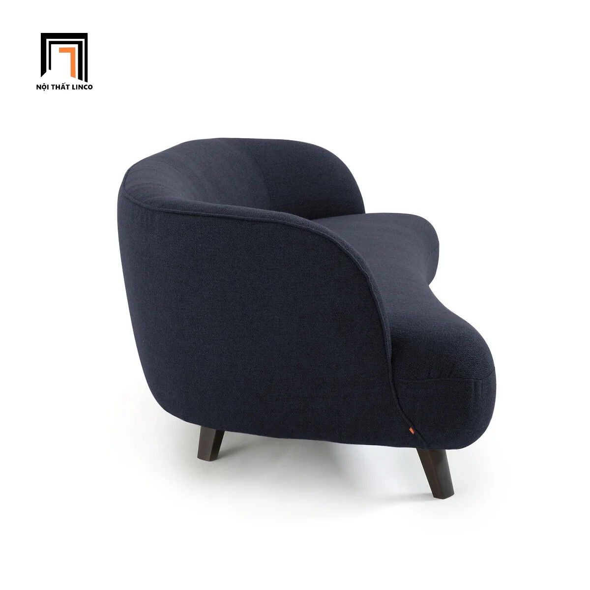 Ghế sofa băng cong giá rẻ BT94 Callina dài 2m màu xanh đậm