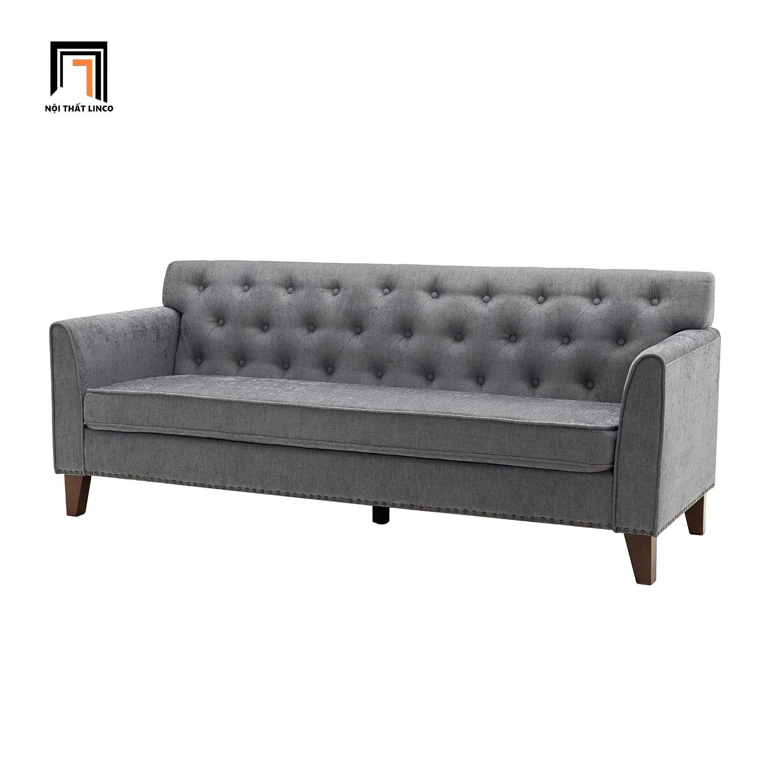 Ghế sofa văng giật nút BT131 Andaman dài 2m trang trí