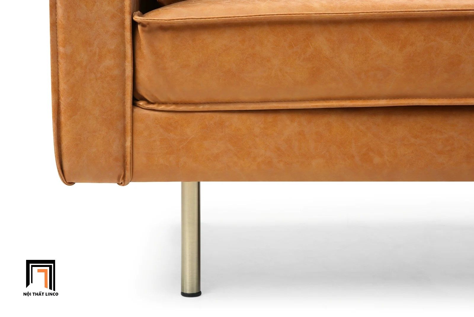 Ghế sofa băng dài 2m BT32 Roderic sang trọng chân inox
