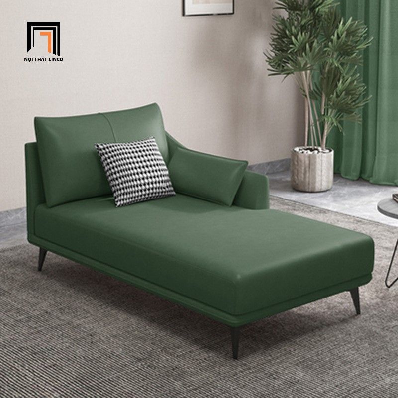 Ghế sofa văng giường bọc da Pu đẹp GB95 Muchao dài 1m6