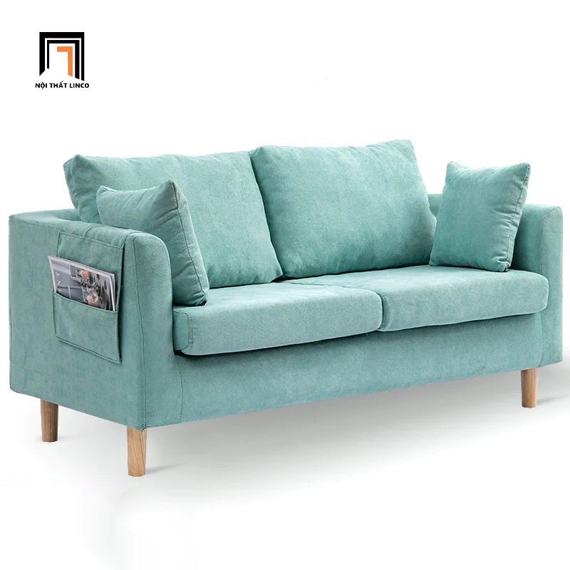 Set ghế sofa gia đình xinh xắn KT81 Kiddy phối màu vải nỉ bố