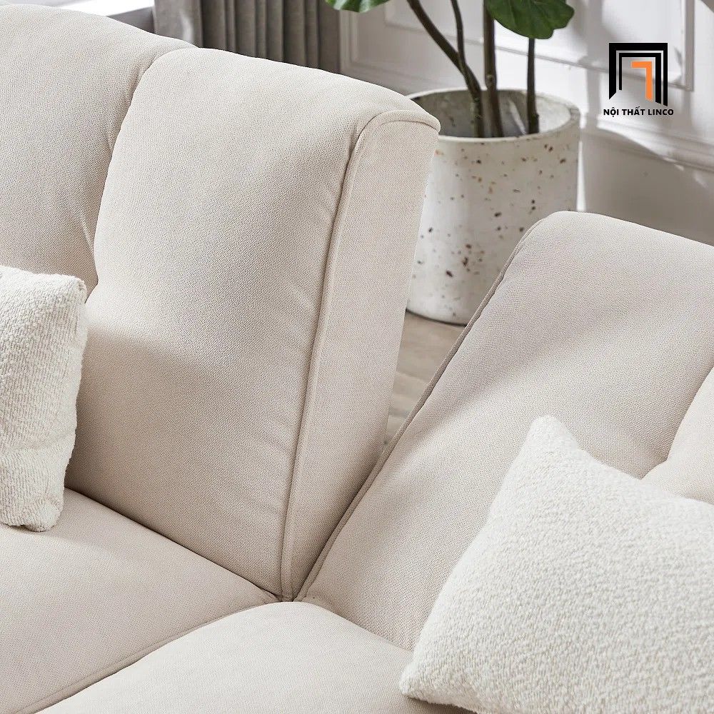 Ghế sofa giường vải nỉ GB50 Union 1m8 vải nỉ xanh đậm