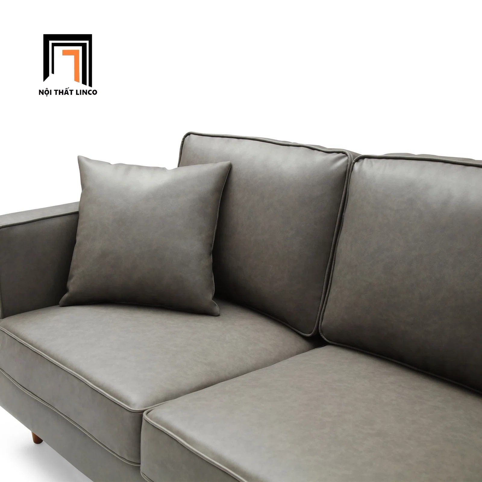 Ghế sofa băng 2m da giả BT37 Portola cho văn phòng làm việc