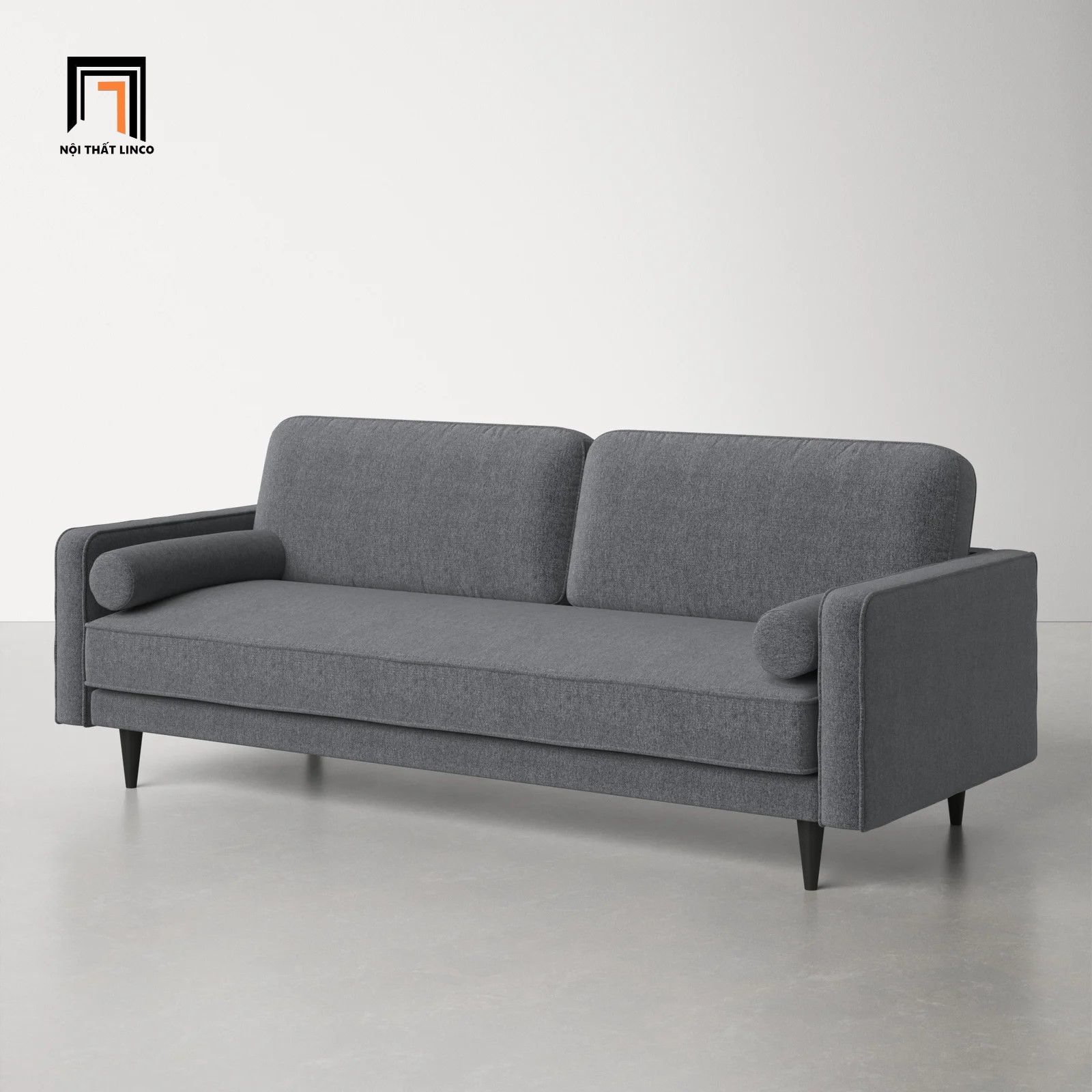 Ghế sofa băng nhỏ gọn dài 1m8 BT210 Nieto màu xám