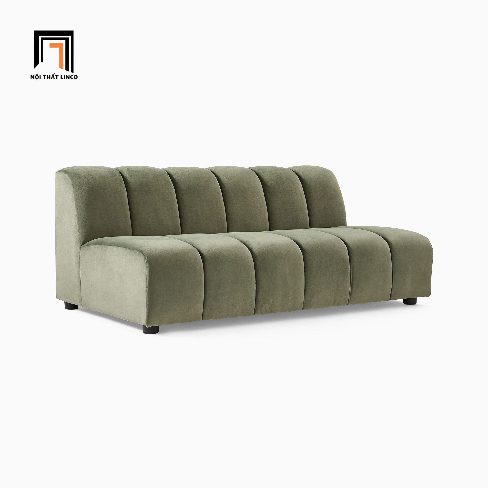 Ghế sofa băng nệm chia múi BT271 Avalon dài 1m7 cho phòng ngủ