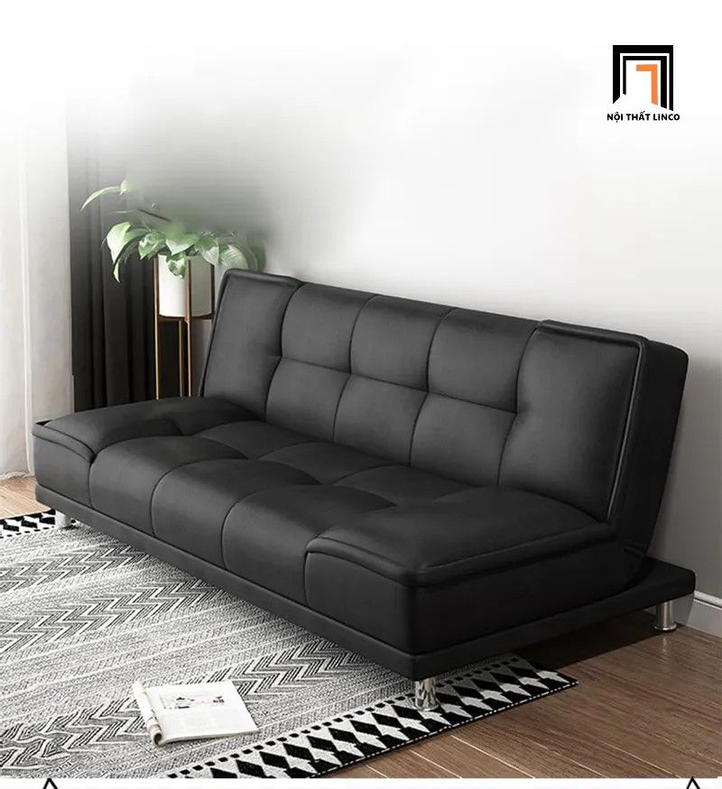 Ghế sofa giường bật nằm GB9 Henan dài 1m8 vải nỉ