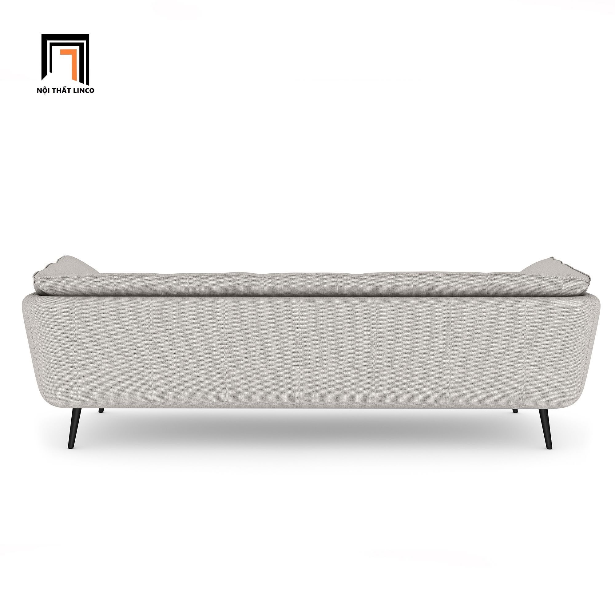 Ghế sofa băng cong dài 2m1 sang trọng BT125 Circa vải nhung