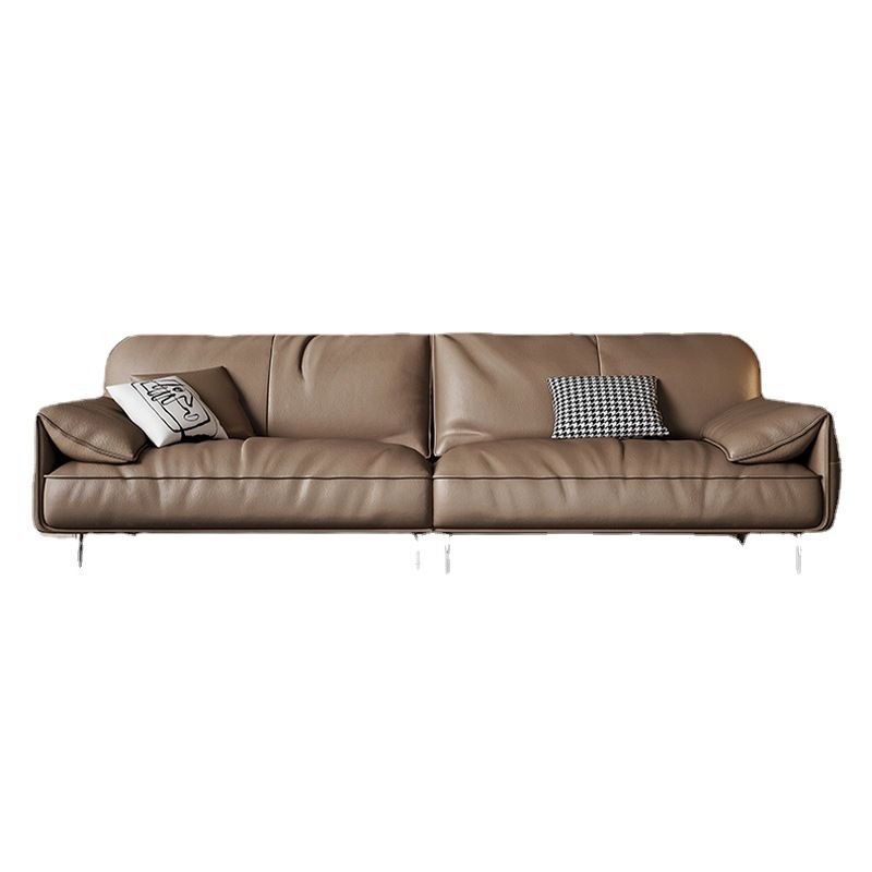 Bộ ghế sofa da giả cao cấp KT133 Alos phòng khách chung cư