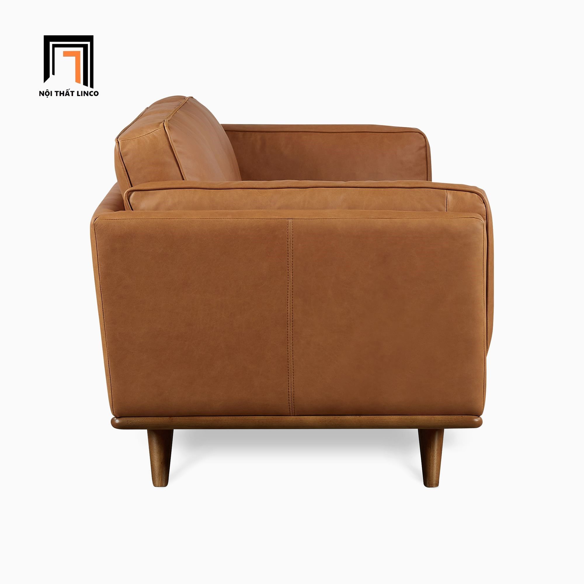 Ghế sofa băng sang trọng BT120 Zander 2m2 da công nghiệp