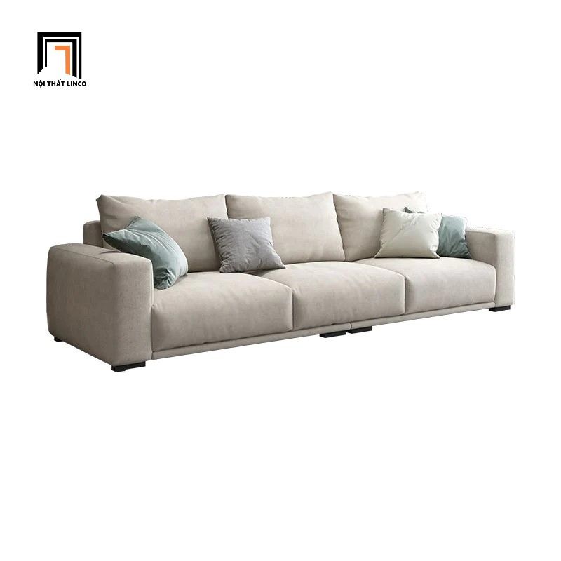 Ghế sofa góc chữ L GT143 Omaha 2m3 x 1m6 xám tro cho chung cư