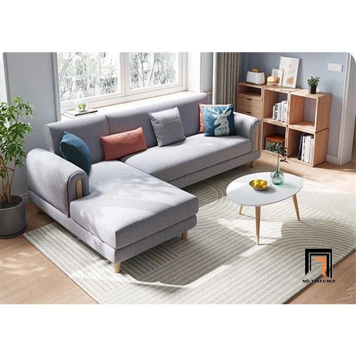 Ghế sofa góc L chung cư GT254 Joblin 2m3 x 1m6 giá rẻ đẹp