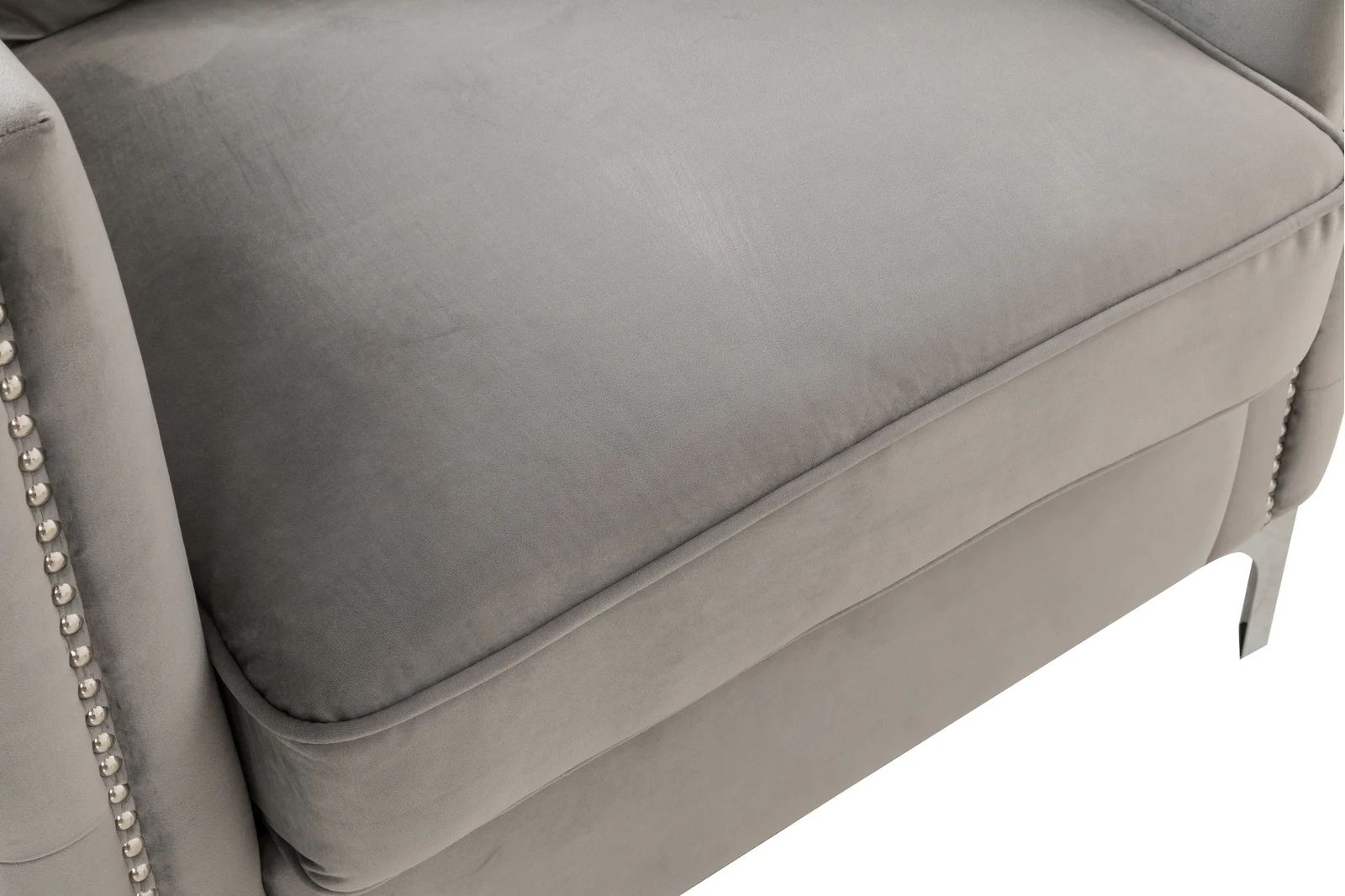 Bộ ghế sofa phòng khách đẹp KT122 Essex vải nhung cao cấp