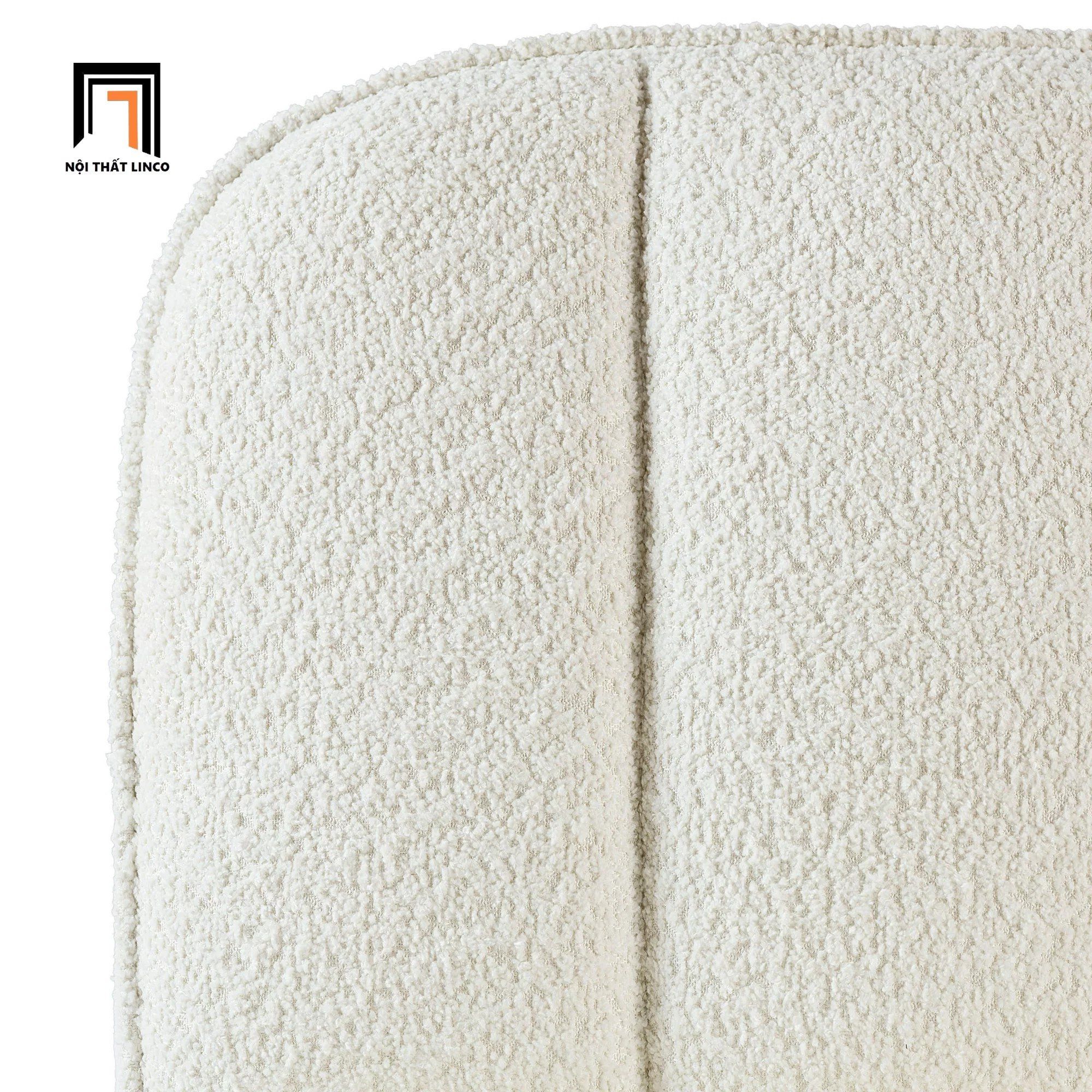 Ghế sofa giường nằm xinh xắn GB107 Manasil 1m7 vải lông cừu