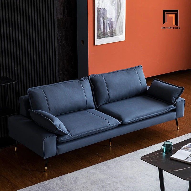 Ghế sofa văng hiện đại BT153 Faux 2m2 cho chung cư hiện đại