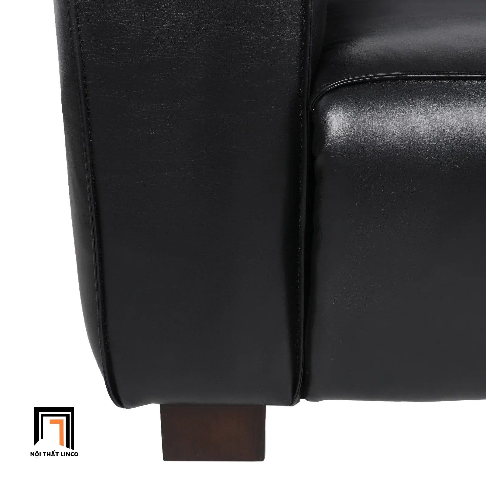 Ghế sofa góc chữ L da Pu GT214 Goyette 2m4 x 1m6 cho căn hộ