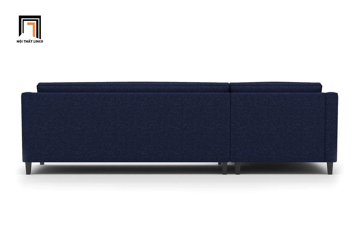 Ghế sofa góc L GT9 Soto 2m4 x 1m6 màu xanh đen phong cách Âu Mỹ