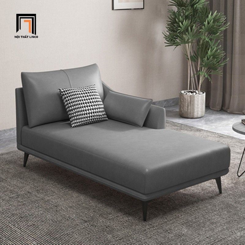 Ghế sofa văng giường bọc da Pu đẹp GB95 Muchao dài 1m6