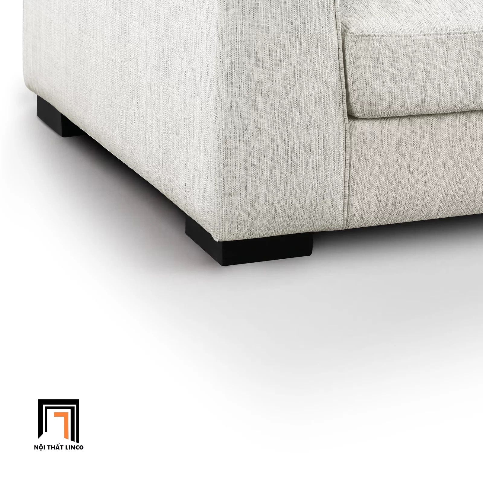 Ghế sofa văng dài phòng khách BT77 Chesee dài 2m1 xám trắng