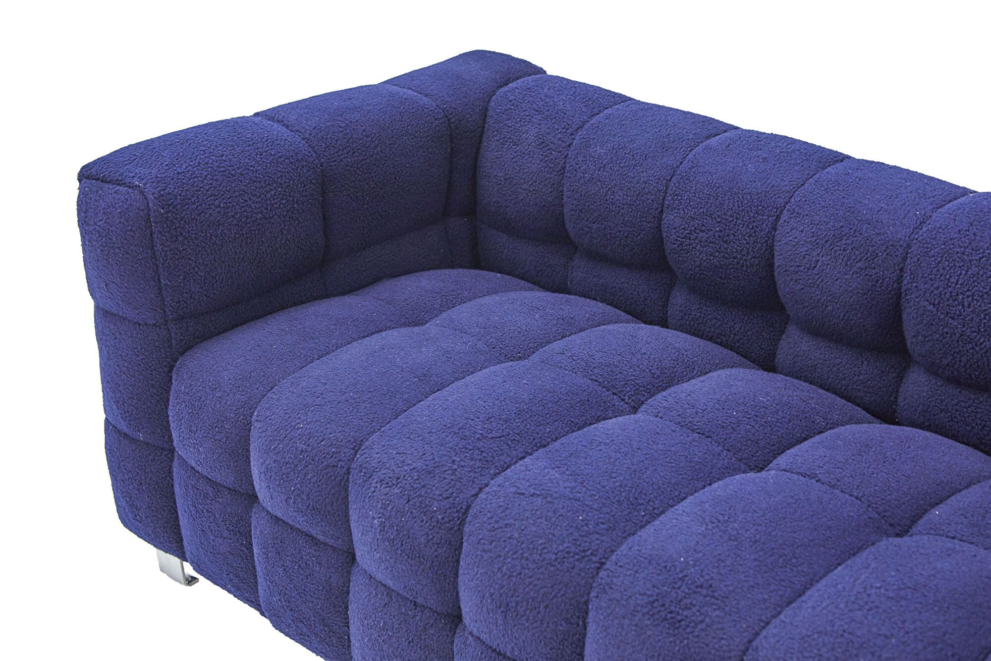 Ghế sofa băng dài 2m vải lông cừu BT103 Toum cho shop tiệm