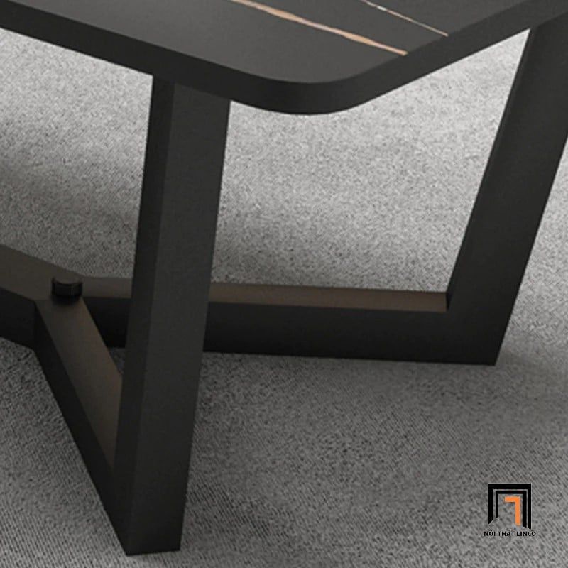 Bàn sofa mặt đá chữ nhật trắng BSF24 Sumee 1m x 50 giá rẻ