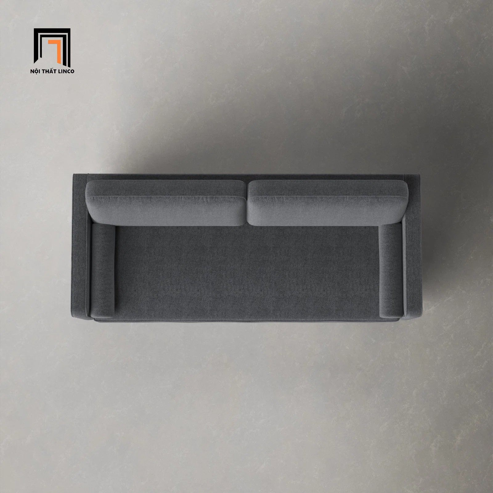 Ghế sofa băng nhỏ gọn dài 1m8 BT210 Nieto màu xám