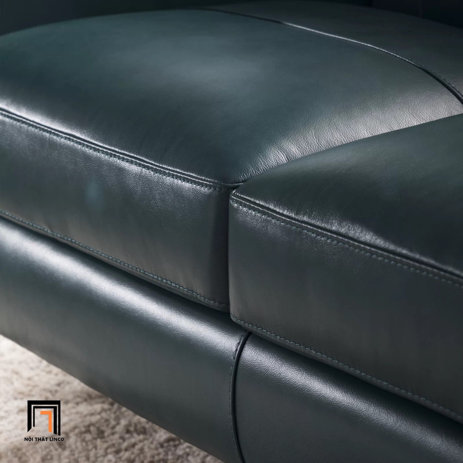 Bộ ghế sofa văn phòng da Pu KT62 Cornwall ngồi tiếp khách